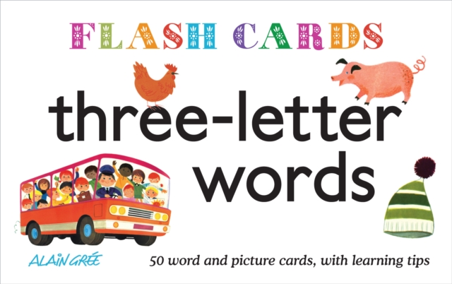 Three-Letter Words - Flash Cards, Paperback / softback Book