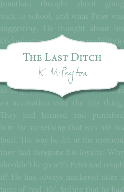 The Last Ditch, Paperback / softback Book