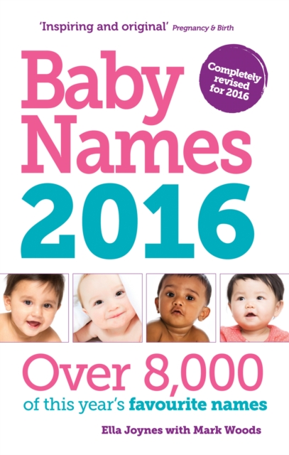 Baby Names 2016, Paperback / softback Book