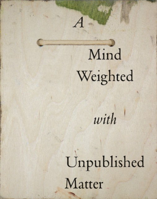 A Mind Weighted with Unpublished Matter : Rebecca Fortnum, Paperback / softback Book