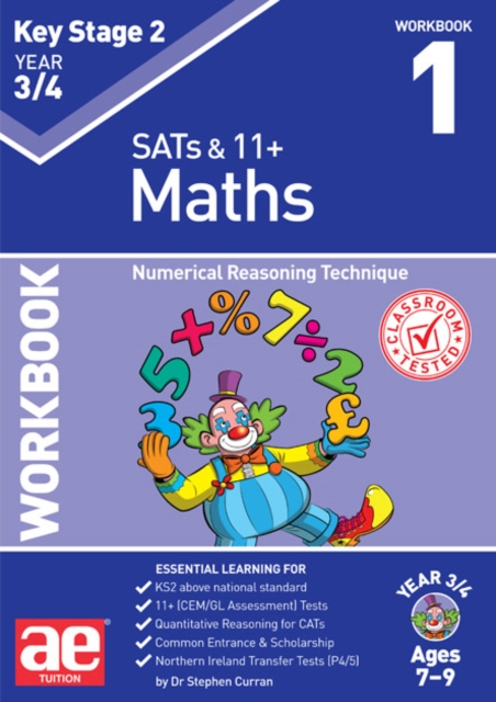 KS2 Maths Year 3/4 Workbook 1 : Numerical Reasoning Technique, Paperback / softback Book
