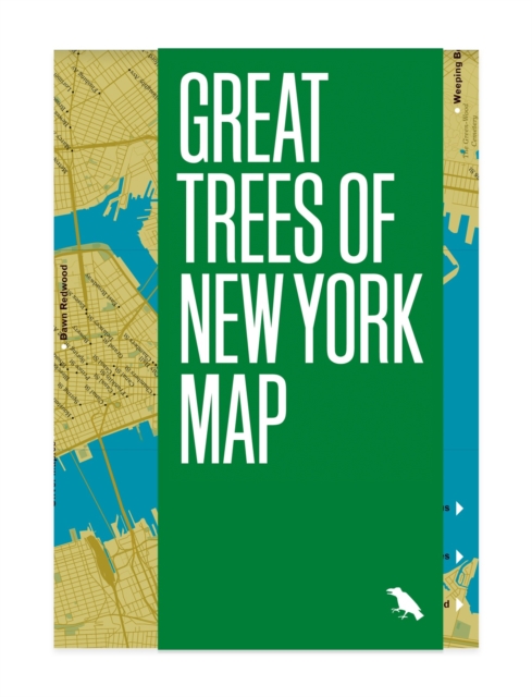Great Trees Of New York Map, Sheet map, folded Book