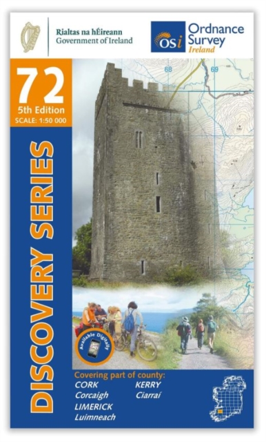 Cork, Limerick, Kerry, Sheet map, folded Book