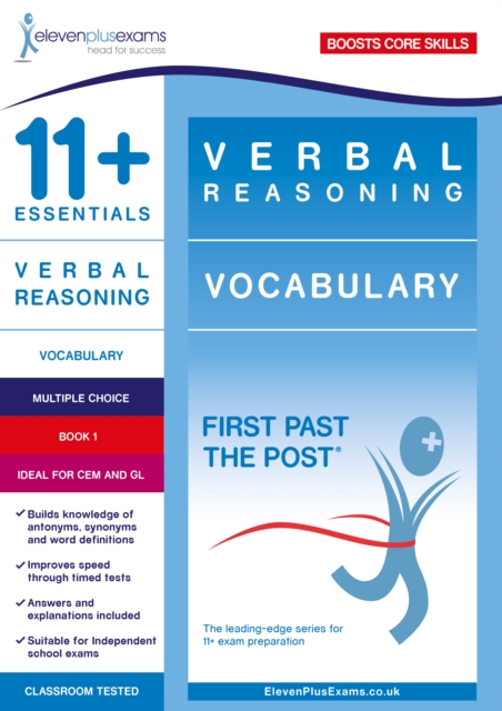 11+ Essentials Verbal Reasoning: Vocabulary Book 1 : First Past the Post, Paperback / softback Book