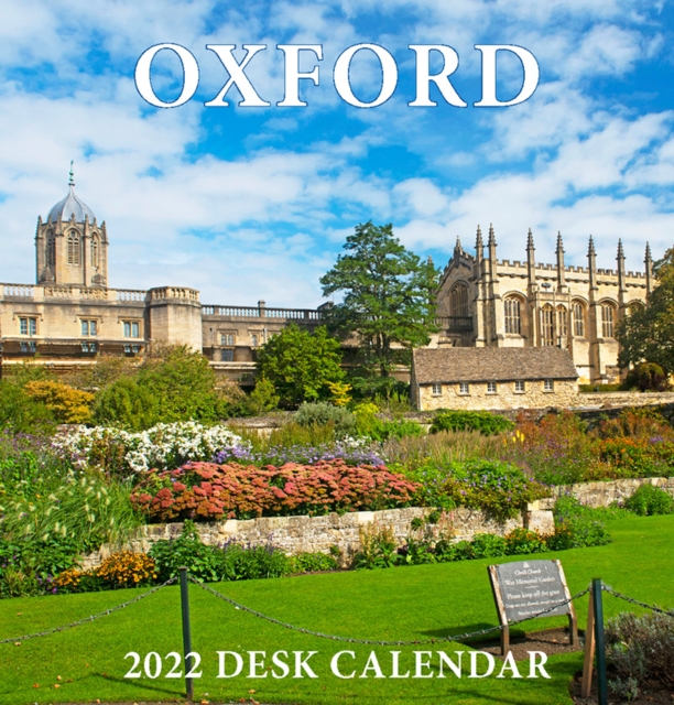 Oxford Colleges Mini Desktop Calendar - 2022, Calendar Book