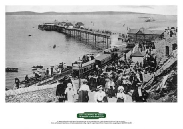 Lost Tramways of Wales Poster - Mumbles Pier, Poster Book
