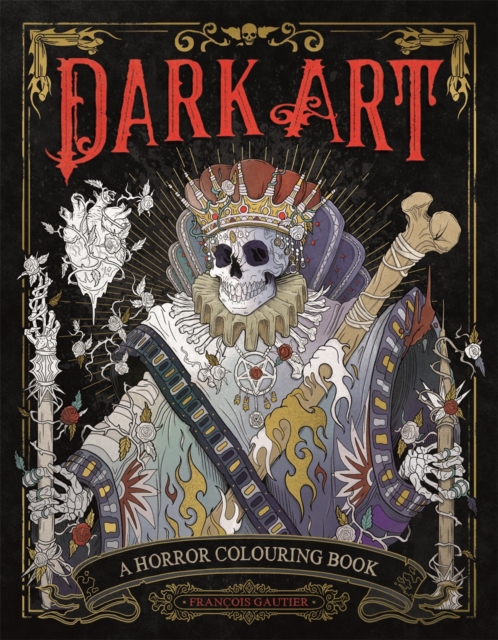 Dark Art: A Horror Colouring Book, Paperback / softback Book