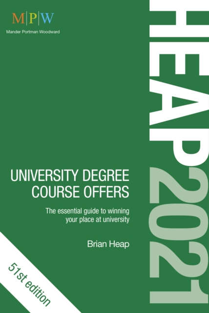HEAP 2021: University Degree Course Offers, Paperback / softback Book
