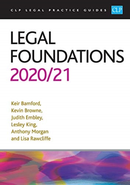 Legal Foundations 2020/2021, Paperback / softback Book