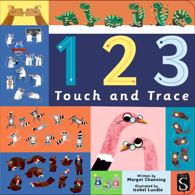 Touch and Trace 123, Board book Book