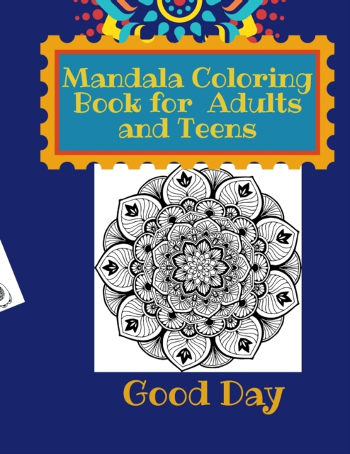 Mandala Coloring Book for Teens and Adults : Have fun with your Daughter with this gift: coloring Mermaids, Animals, Flowers and Nature50 pages of pure fun!, Paperback / softback Book