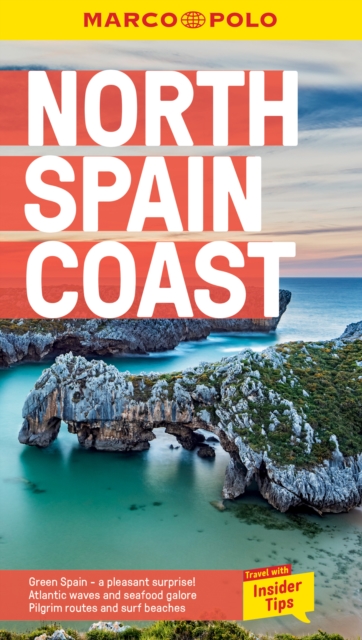 North Spain Coast Marco Polo Pocket Travel Guide - with pull out map, Paperback / softback Book
