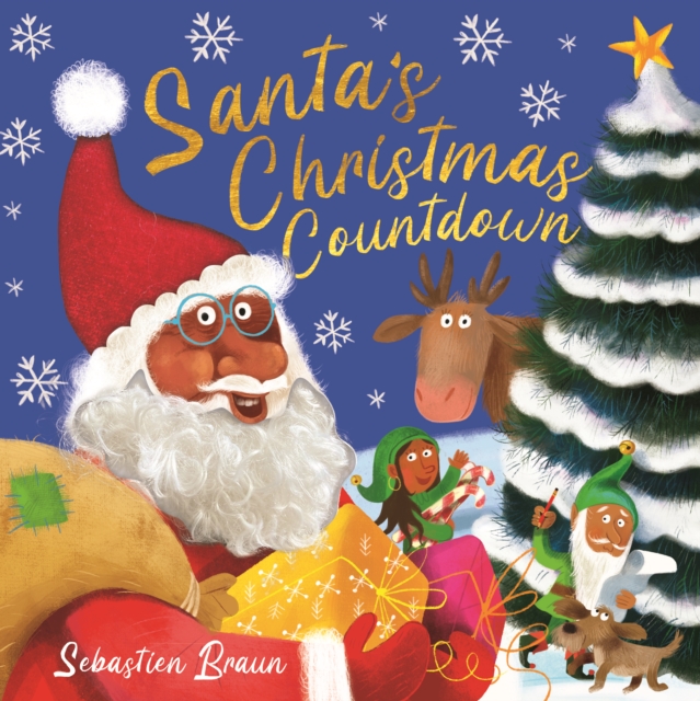 Santa's Christmas Countdown, Board book Book