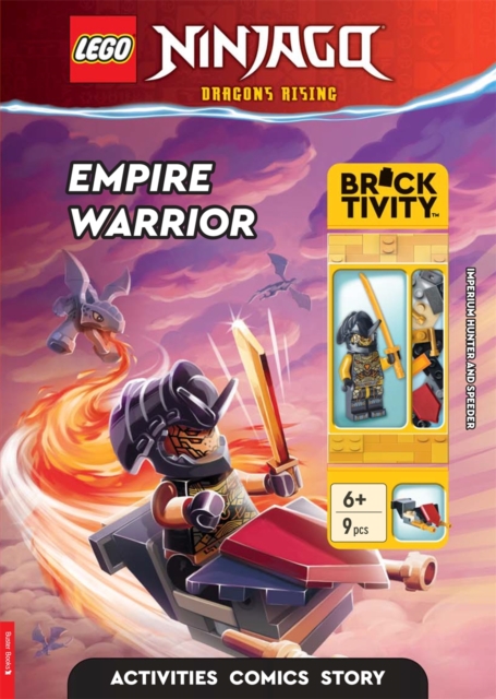 LEGO® NINJAGO®: Empire Warrior (with Dragon Hunter minifigure and Speeder mini-build), Paperback / softback Book