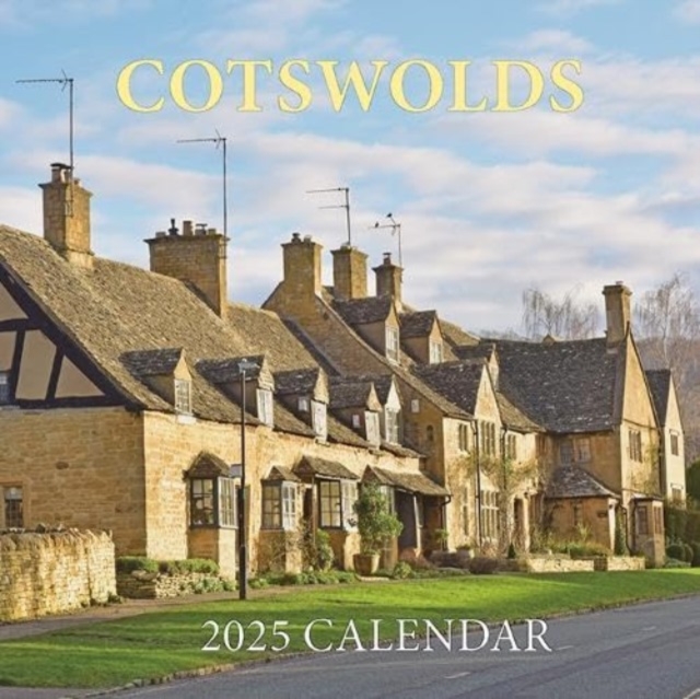 Cotswolds Small Square Calendar - 2025, Calendar Book