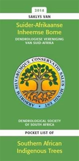 Saklys van Suider-Afrikaanse inheemse bome/ Pocket list of Southern African indigenous trees, Paperback / softback Book