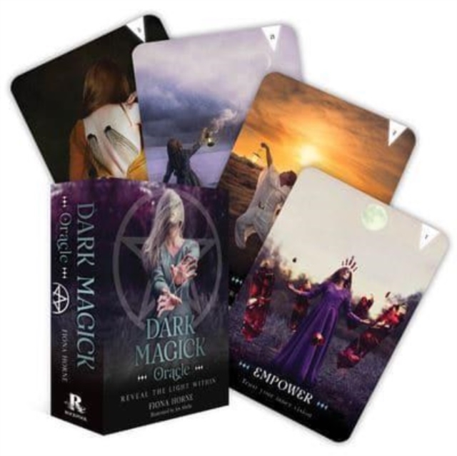Dark Magick Oracle : Reveal the light within, Cards Book