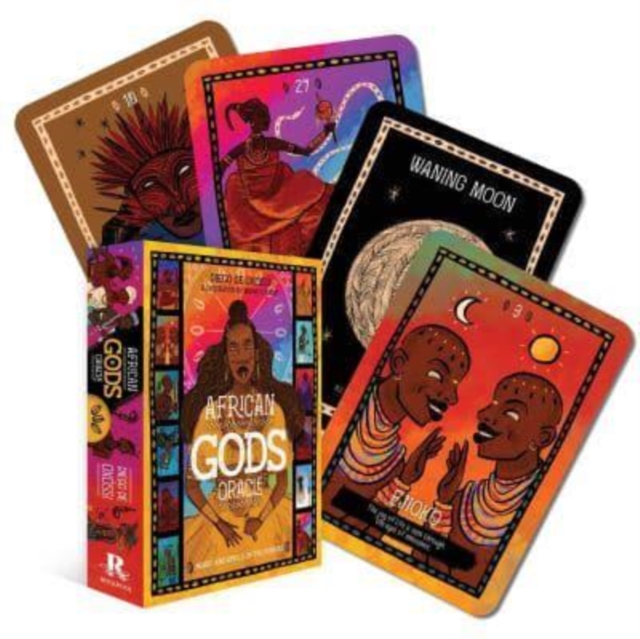 African Gods Oracle : Magic and spells of the Orishas, Cards Book