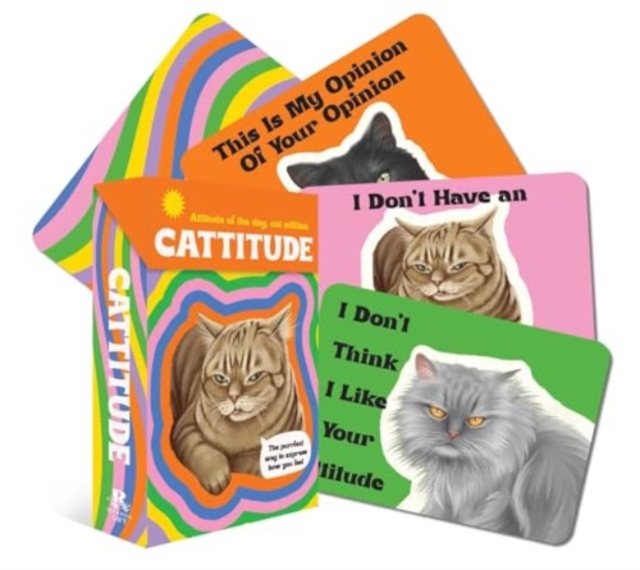 Cattitude : Attitude of the day: cat edition, Cards Book