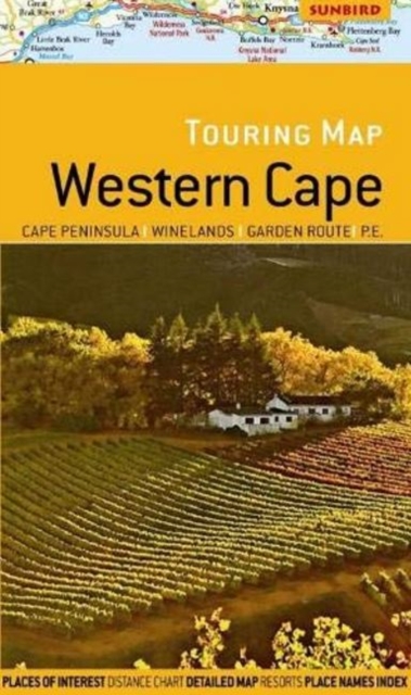 Touring map Western Cape : Cape Peninsula / Winelands / Garden Route / P.E., Sheet map, folded Book