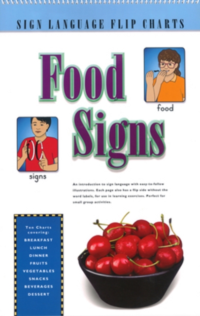 Food Signs (Flip Chart), Spiral bound Book