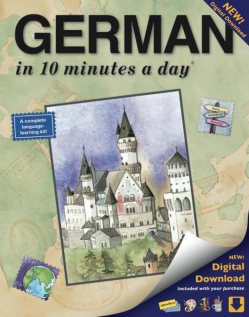 GERMAN in 10 minutes a day®, Multiple-component retail product Book