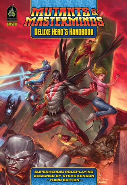 Mutants & Masterminds: Deluxe Hero's Handbook, Hardback Book