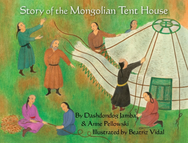 Story of the Mongolian Tent House, Hardback Book