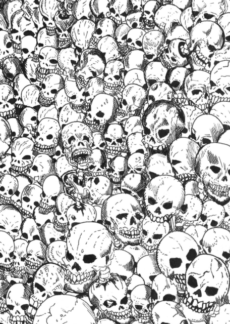 Gathering of Skulls Journal - Black and White, Paperback / softback Book