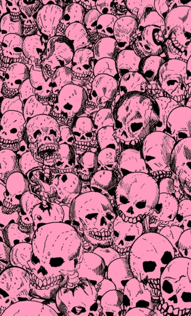 Gathering of Skulls Sketchbook - Pink, Hardback Book