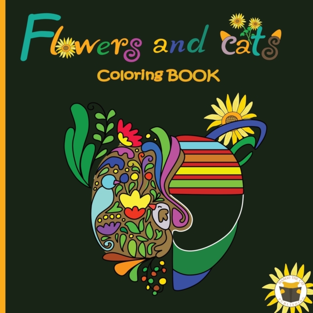 Flowers and Cats Coloring Book, Paperback / softback Book