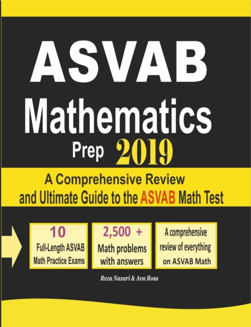 ASVAB Mathematics Prep 2019: A Comprehensive Review and Ultimate Guide to the ASVAB Math Test, EA Book