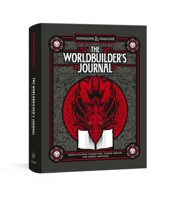 The Worldbuilder's Journal to Legendary Adventures : Create Mythical Characters, Storied Worlds, and Unique Campaigns, Diary or journal Book