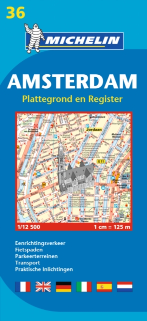 Amsterdam - Michelin City Plan 36 : City Plans, Sheet map Book