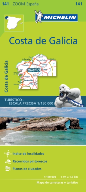 Costa de Galicia - Zoom Map 141 : Map, Sheet map Book