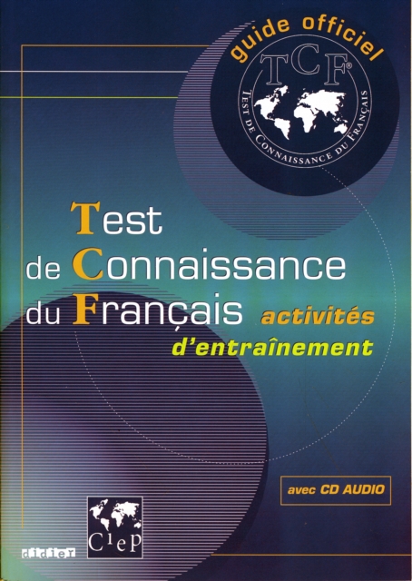 Test de Connaissance du Francais - livre + CD, Mixed media product Book