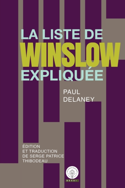 La liste de Winslow expliqu?e, Paperback / softback Book