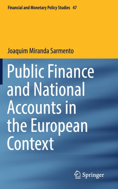 Public Finance and National Accounts in the European Context, Hardback Book