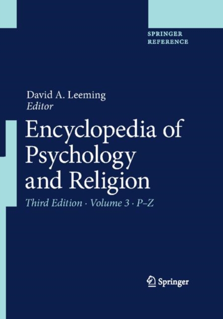 Encyclopedia of Psychology and Religion, Mixed media product Book
