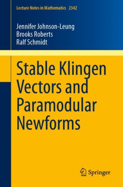 Stable Klingen Vectors and Paramodular Newforms, Paperback / softback Book