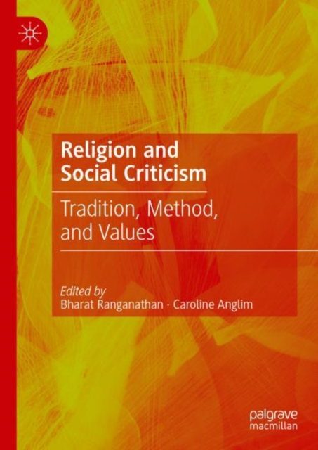 Religion and Social Criticism : Tradition, Method, and Values, Hardback Book