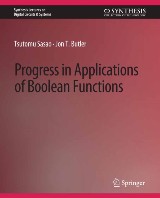Progress in Applications of Boolean Functions, PDF eBook