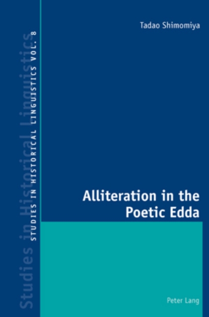 Alliteration in the Poetic Edda, Paperback / softback Book