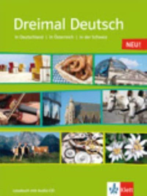 Dreimal Deutsch NEU : Lesebuch & Audio-CD, Mixed media product Book