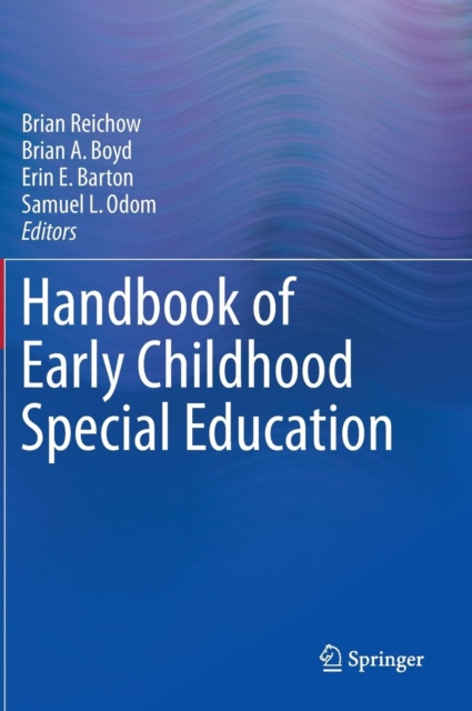 Handbook of Early Childhood Special Education, Hardback Book