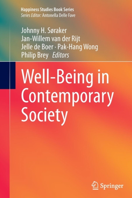 Well-Being in Contemporary Society, Paperback / softback Book