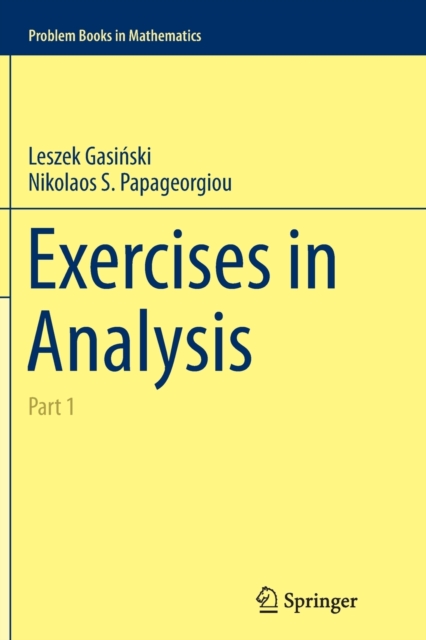 Exercises in Analysis : Part 1, Paperback / softback Book