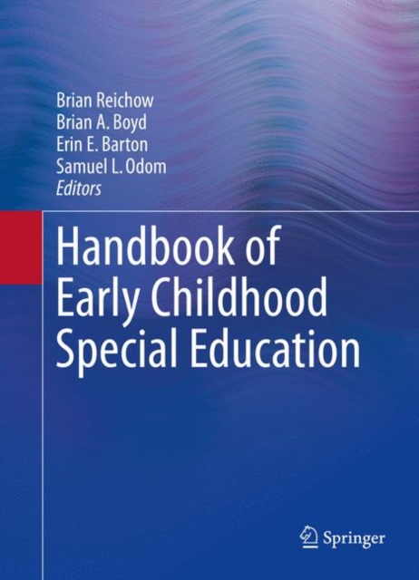Handbook of Early Childhood Special Education, Paperback / softback Book