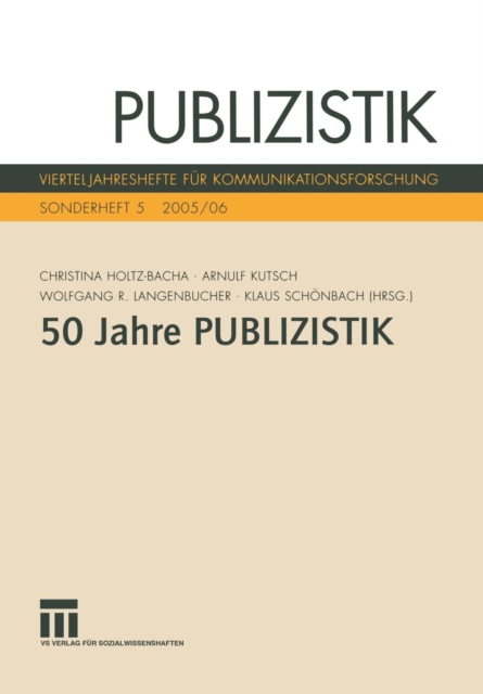 Funfzig Jahre Publizistik, Paperback / softback Book