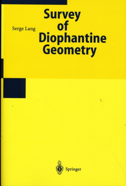 Number Theory III : Diophantine Geometry, Paperback / softback Book